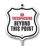 No Trespassing Beyond This Point