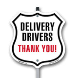 Delivery Drivers Thank You
