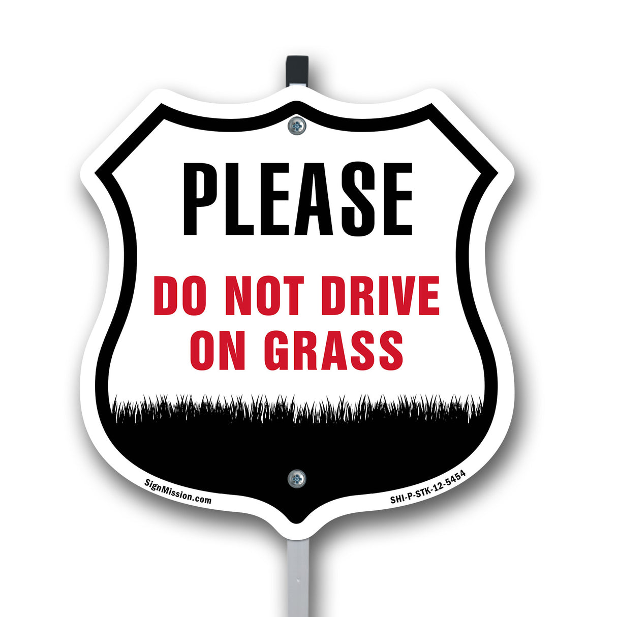Please Do Not Drive On The Grass