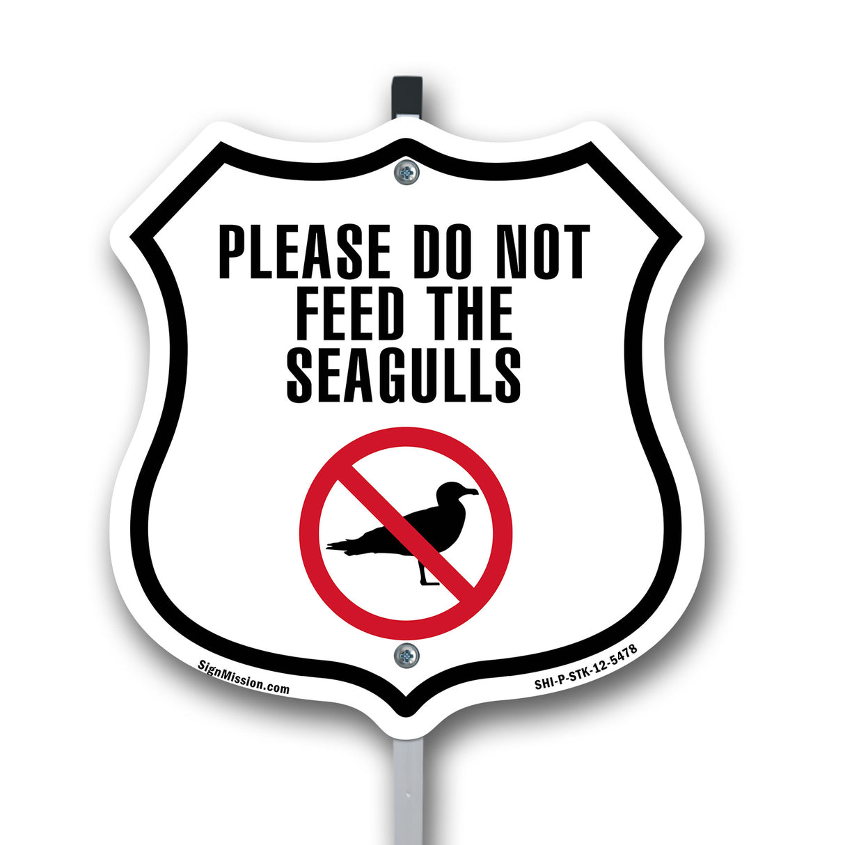Please Do Not Feed The Sea Gulls