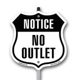 Notice No Outlet