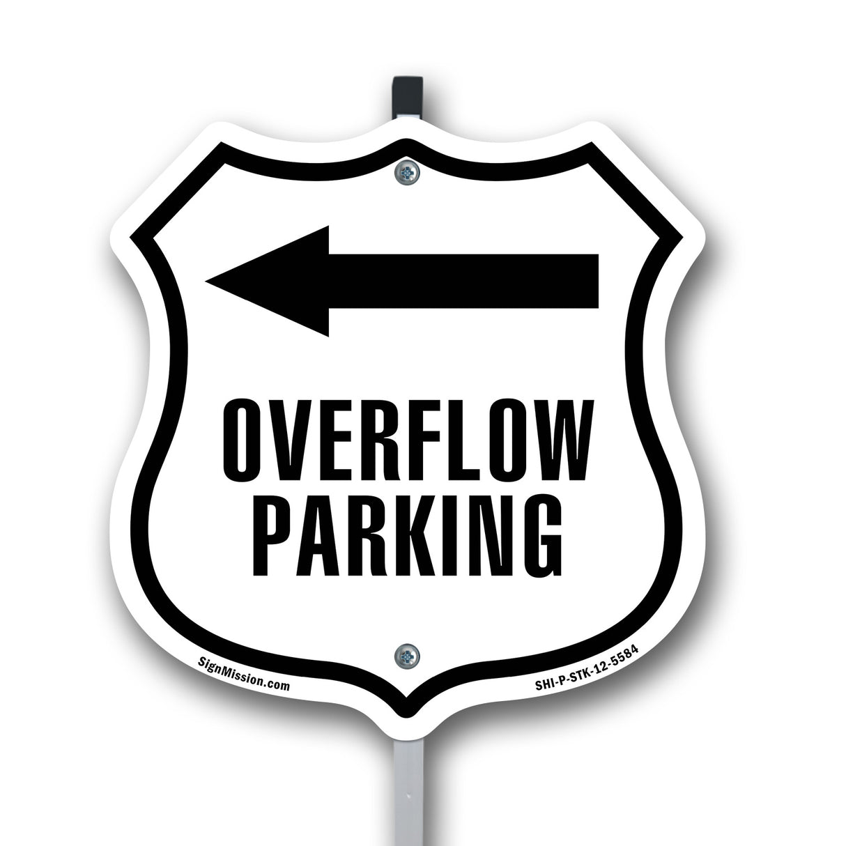 Overflow Parking Left