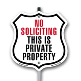 No Soliciting This Is Private Property