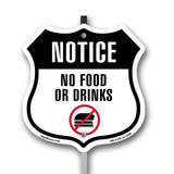Notice No Food Or Drinks