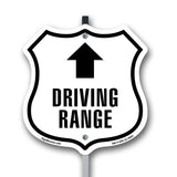 Driving Range Golf Course Up