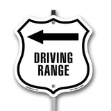 Driving Range Golf Course Left