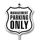 Management Parking Only