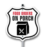 Food Orders on Porch