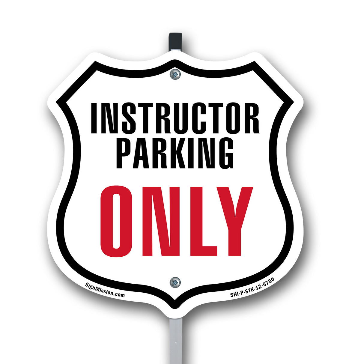 Instructor Parking Only