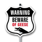 Warning Beware Geese