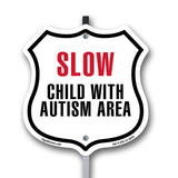Slow Child With Autism Area