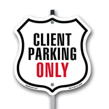 Client Parking Only