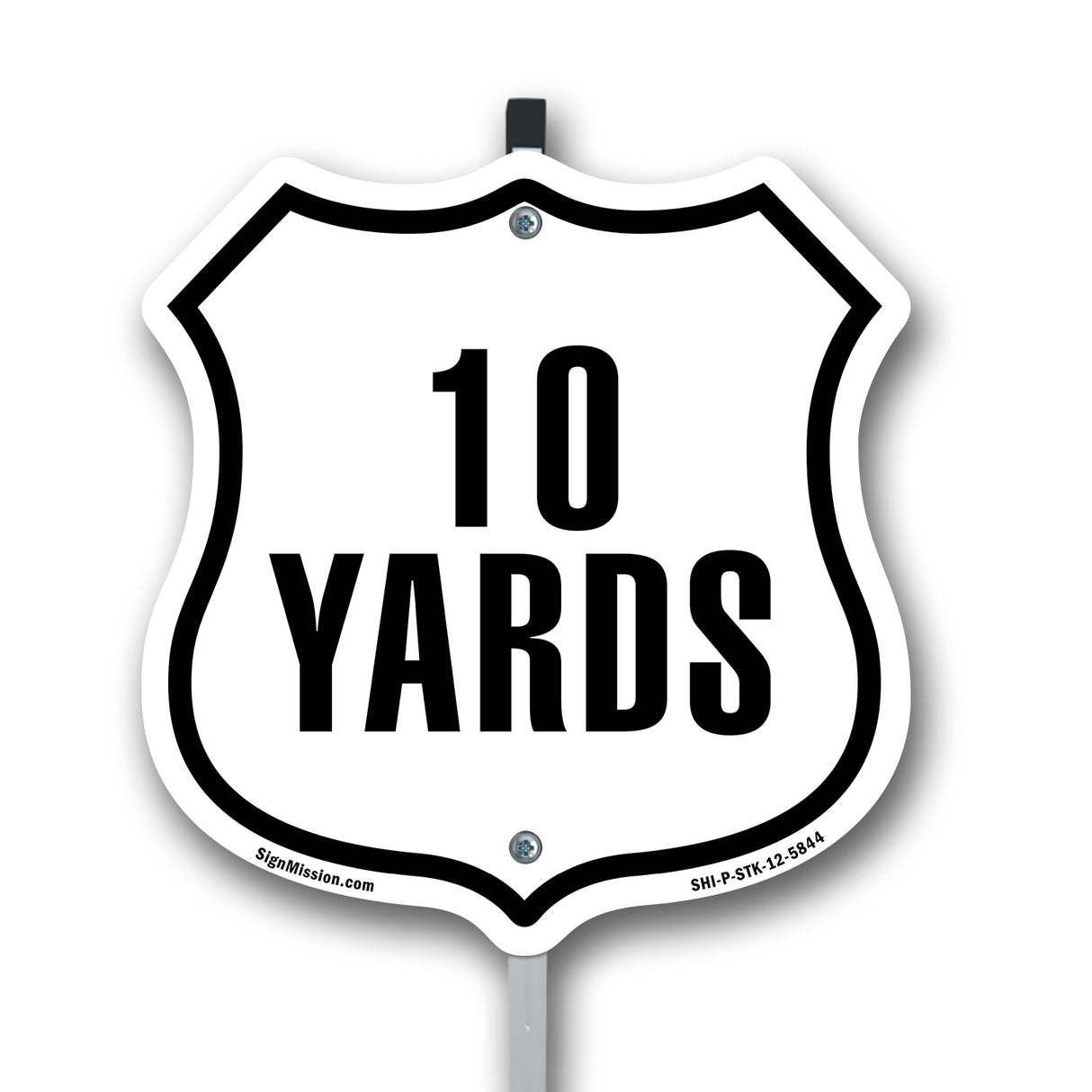 10 Yards Golf Course Running Race 5k Marathon Distance Marker