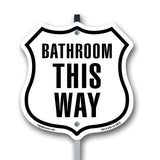 Bathroom This Way