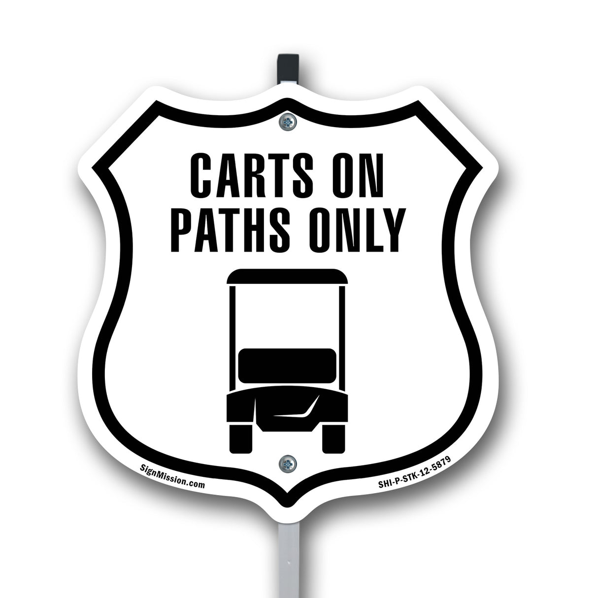 Carts On Paths Only