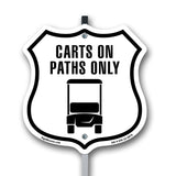 Carts On Paths Only