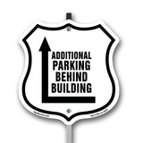 Additional Parking Behind Building