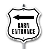 Barn Entrance Left