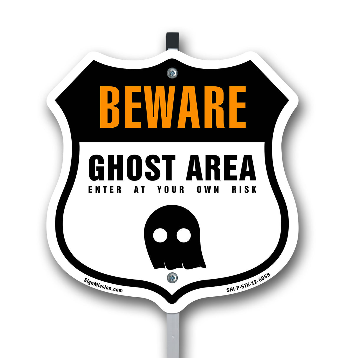 Beware Ghost Area Enter At Your Own Risk
