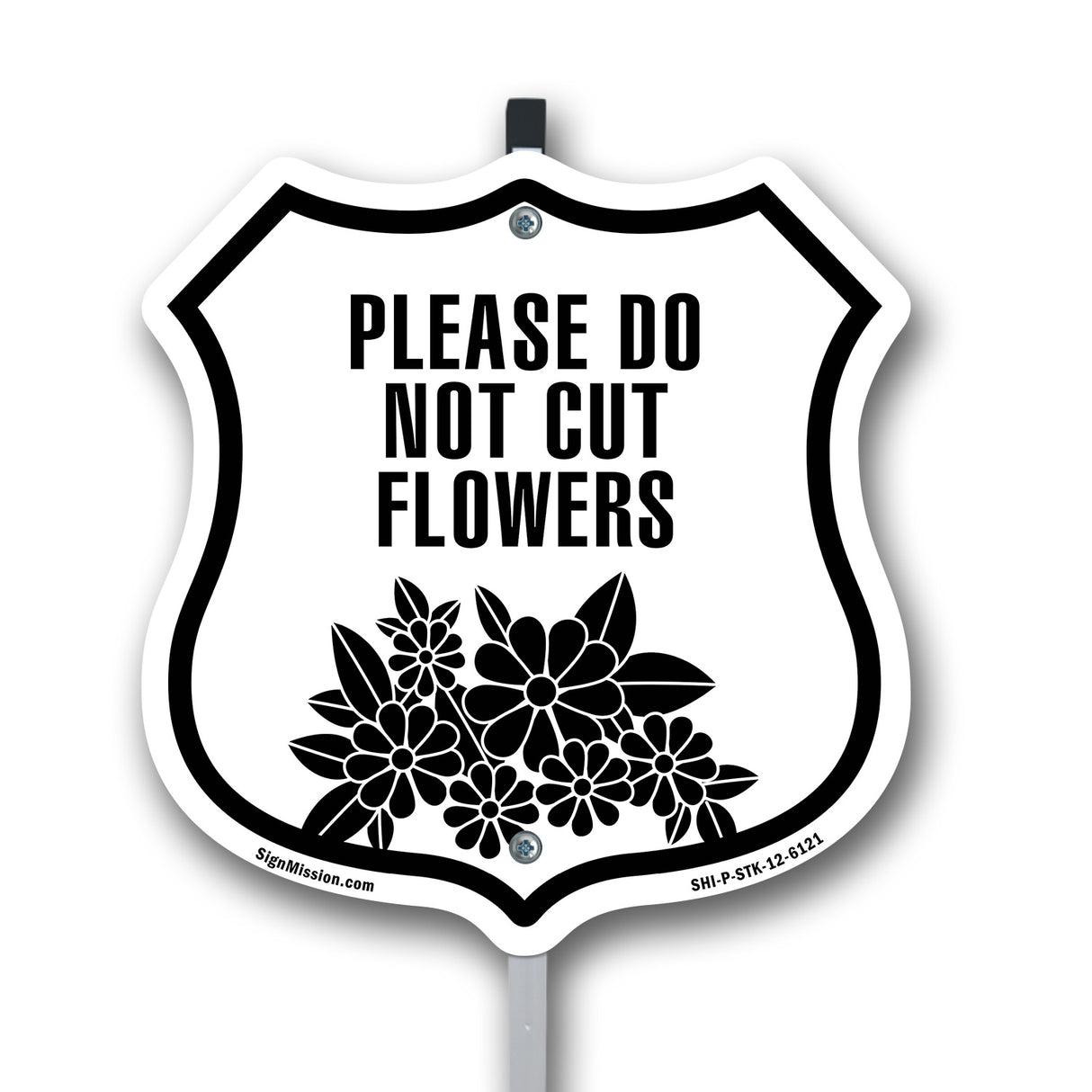 Please Do Not Cut Flowers