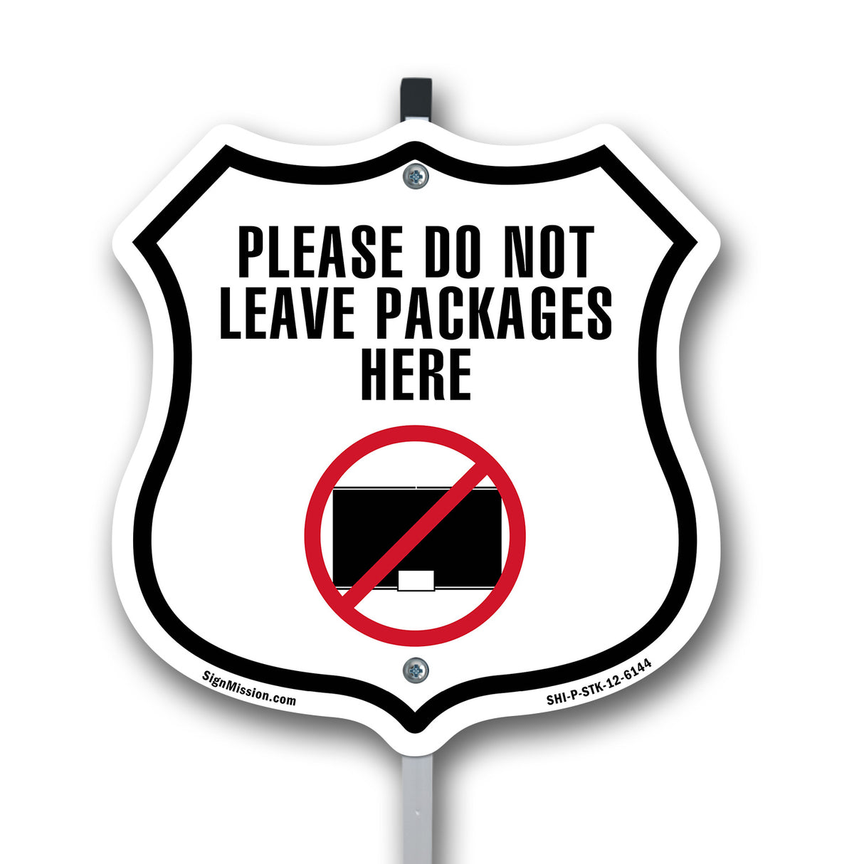 Please Do Not Leave Packages Here