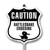 Caution Rattlesnake Crossing
