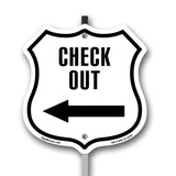 Check-Out Left Arrow