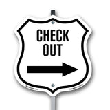 Check-Out Right Arrow