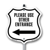 Please use Other Entrance Left Arrow