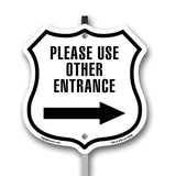 Please use Other Entrance Right Arrow