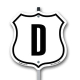 Letter D