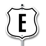 Letter E
