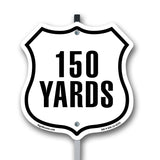 150 Yards Golf Course Running Race 5k Marathon Distance Marker