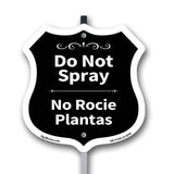 Do Not Spray Bilingual English / Spanish