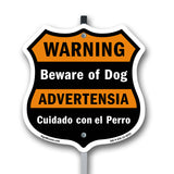 Beware of Dog Bilingual English / Spanish