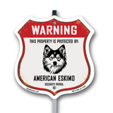 Warning This Property is Protected by American Eskimo