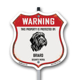 Warning This Property is Protected by Briard