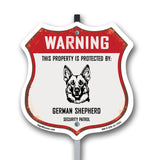 Warning This Property is Protected by German Shepherd