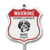 Warning This Property is Protected by Maltese