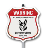 Warning This Property is Protected by Norrbottenspets