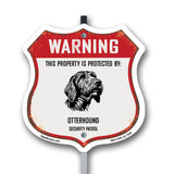 Warning This Property is Protected by Otterhound