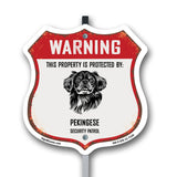 Warning This Property is Protected by Pekingese