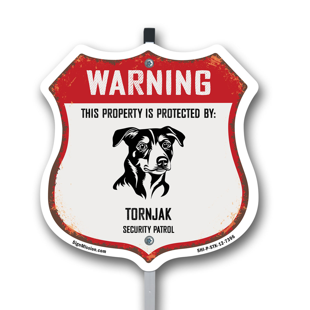 Warning This Property is Protected by Tornjak