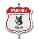 Warning This Property is Protected by Yakutian Laika