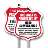 Video Surveillance This Area Is Protected By Video Surveillance Security Cameras And Equipment Are In Use