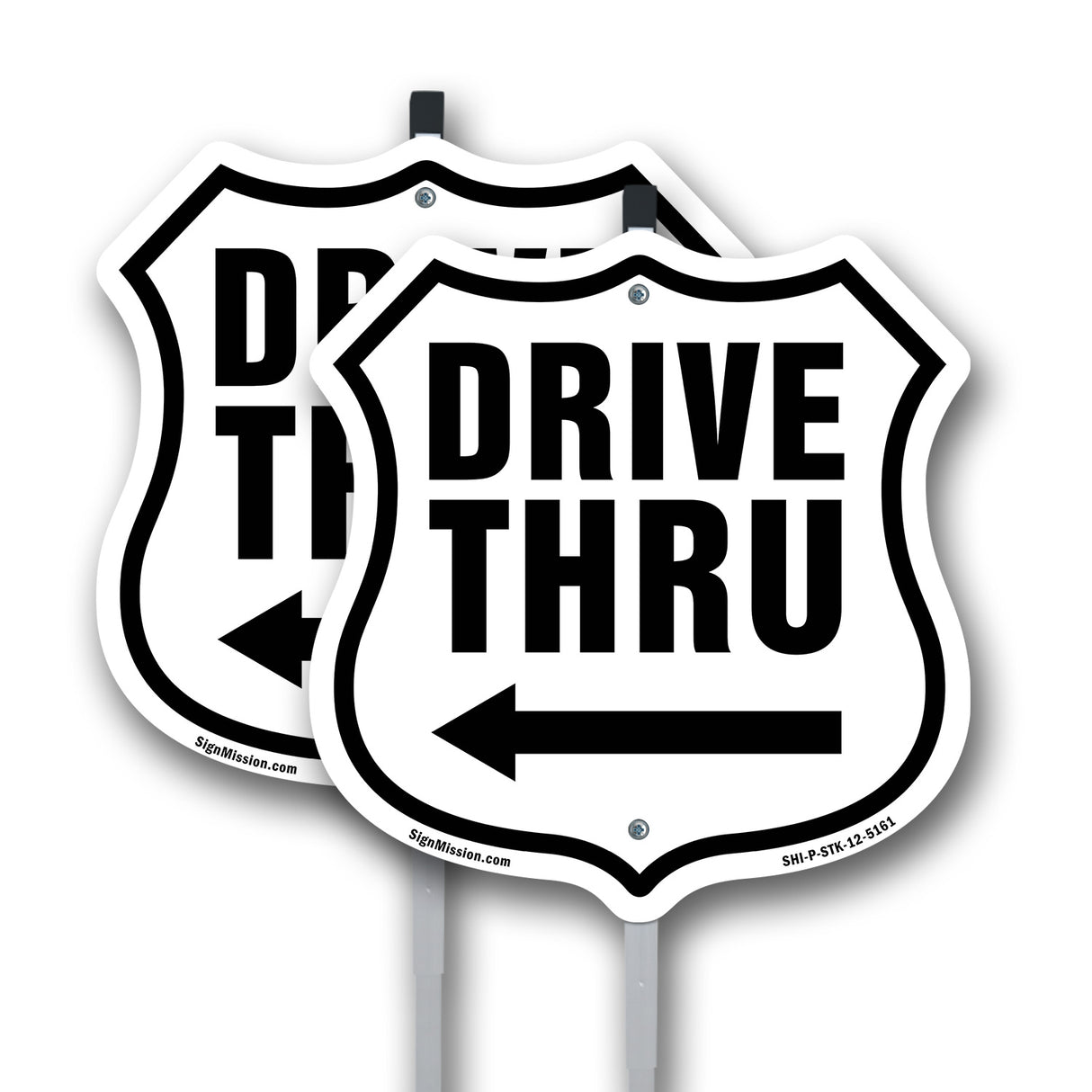Drive Thru Left Arrow