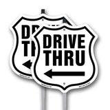 Drive Thru Left Arrow
