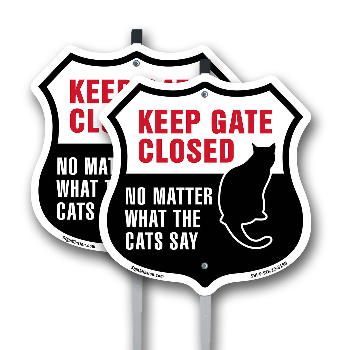 Keep Gate Closed No Matter What The Cats Say