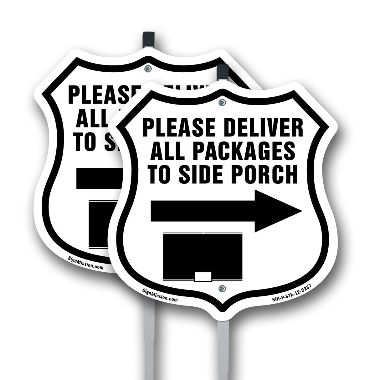 Please Deliver All Packages To Side Porch Right