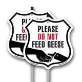 Please Do Not Feed The Geese